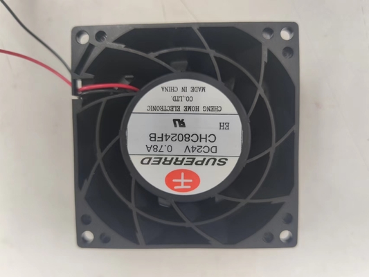 স্ট্রং এয়ার 12038 DC কুলিং ফ্যান 2.7A 6000rpm হাই CFM 120mm ব্রাশলেস