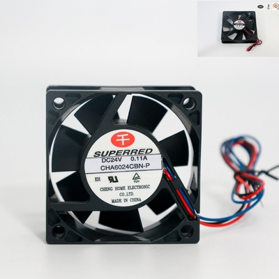 সিগন্যাল আউটপুট বিকল্প সহ প্লাস্টিক PBT DC CPU ফ্যান 80 X 80 X 25mm