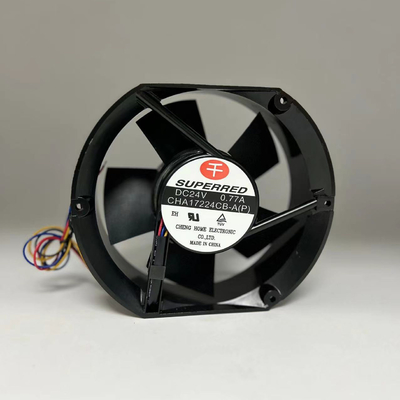বল বিয়ারিং বা স্লিভ বিয়ারিং সহ 50mm কালো ব্লোয়ার ফ্যান সিগন্যাল আউটপুট