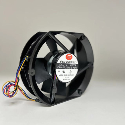 প্লাস্টিক PBT 94V0 ফ্রেম DC কুলিং ফ্যান 1700-3600 RPM 150g ওজন