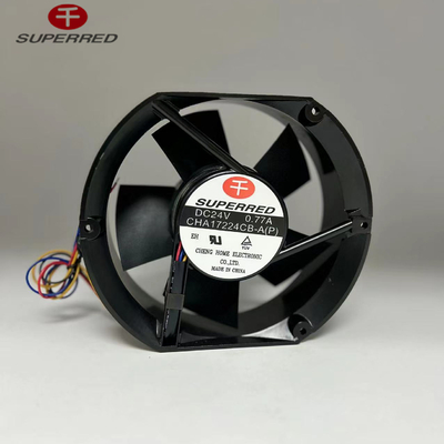 প্লাস্টিকের PBT 94V0 DC কম্পিউটার ফ্যান 25dBA কম শব্দ 35000 ঘন্টা জীবন