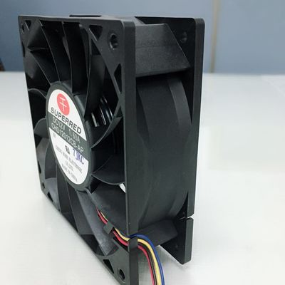 দীর্ঘস্থায়ী 30000h সার্ভার কেস ফ্যান 3400-6800RPM সিগন্যাল আউটপুট